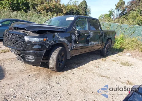 2025 Ram 1500 Tradesman 4X4 5'7 Box из США, поврежденный, VIN 1C6RRFGG9SN544173